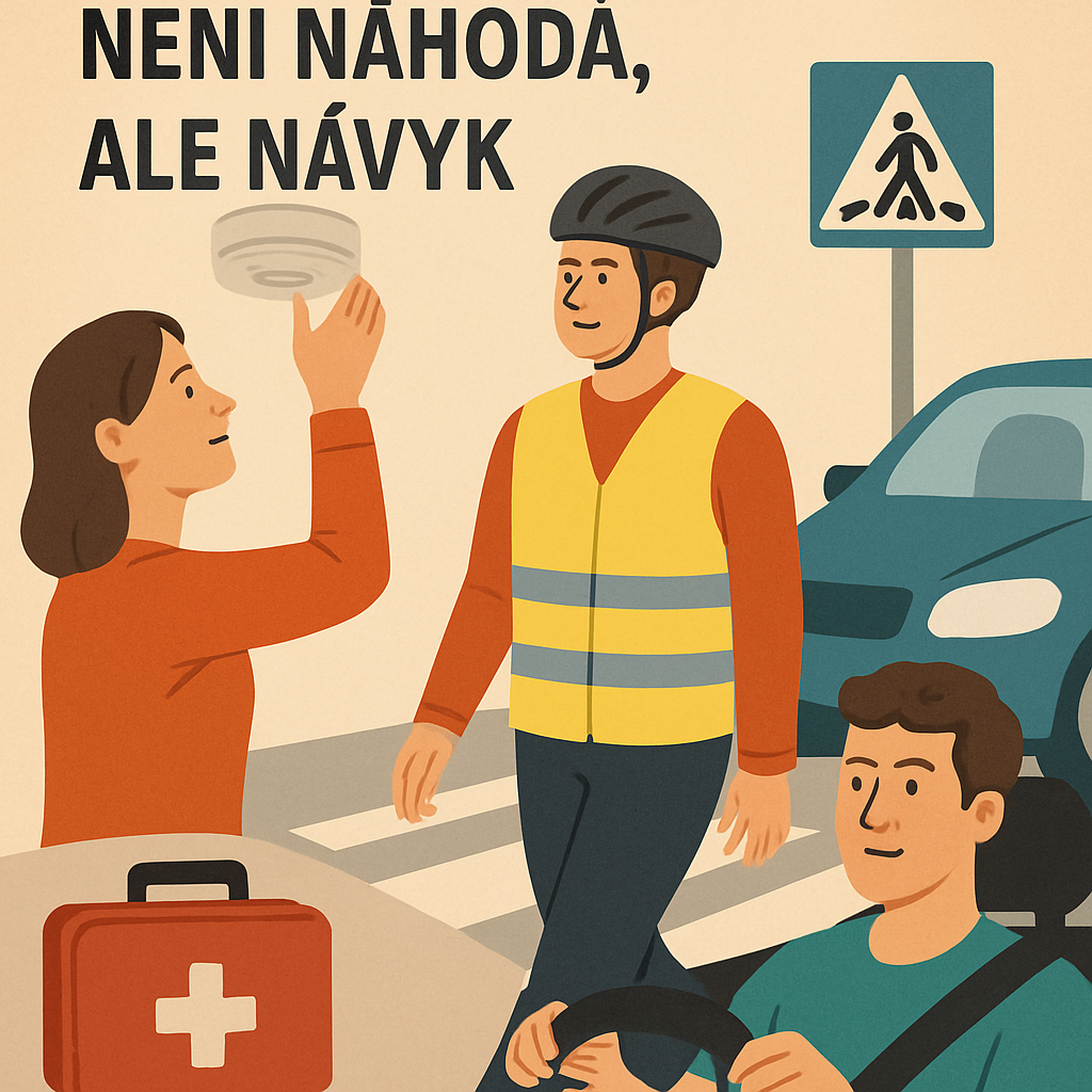 Bezpečnost v každodenním životě není náhoda, ale návyk