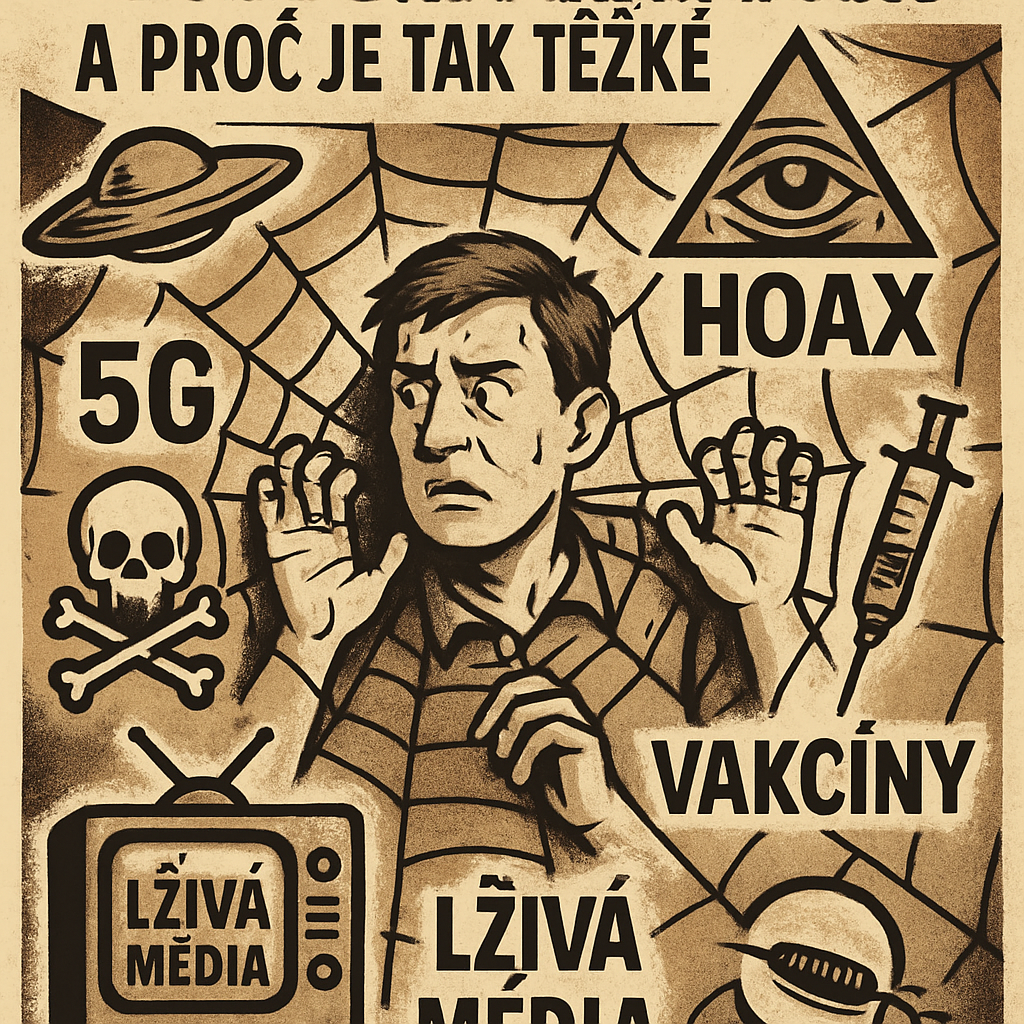 Konspirace kolem nás a proč je tak těžké jim uniknout